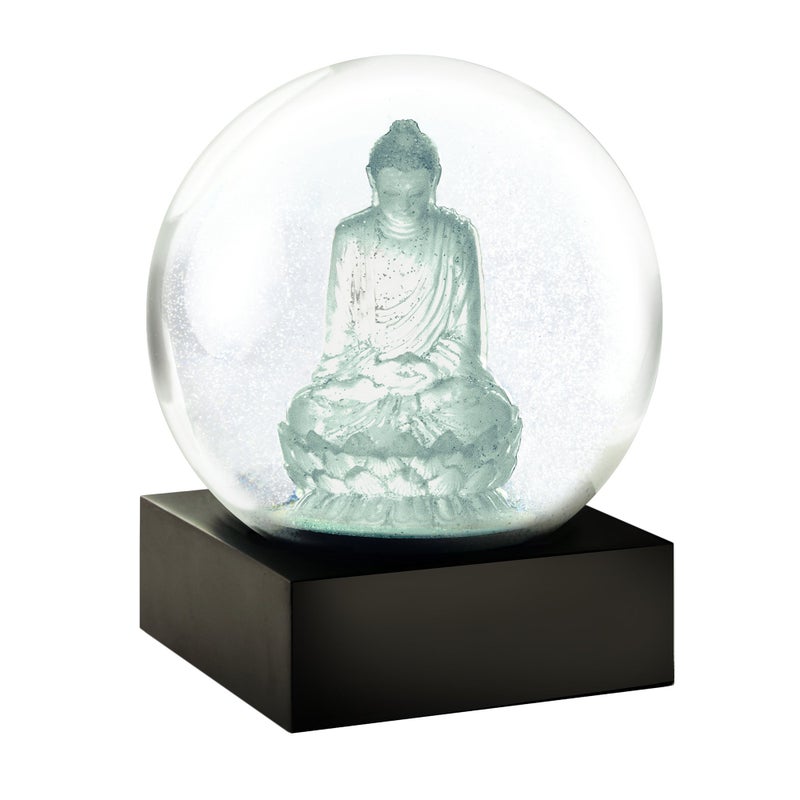 CoolSnowGlobes Crystal Buddha Cool Snow Globe - Image 1